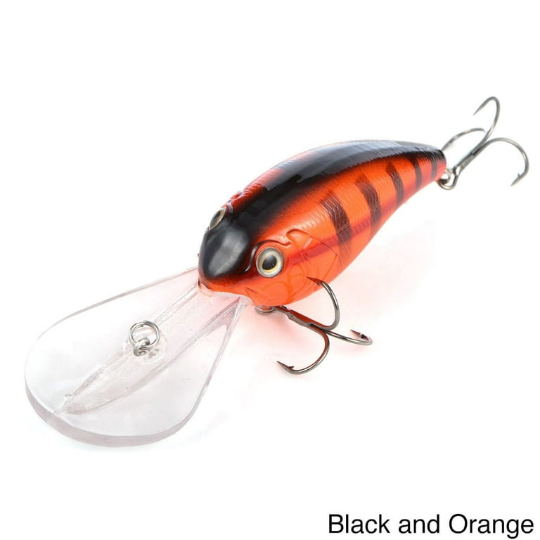 Square Bill Drifter Fishing Crankbait Hard Lure By Cabo (Red) 3.14-Inch 