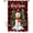 Snowman, variant on Christmas Shower Curtains 72 x 84 Inches Snowman with Xmas Tree Bath Curtain Red Buffalo Plaid Check Waterproof Polyester Fabric Bathroom Curtain with 12 Hooks Decoration