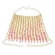 thumbnail image 2 of Bralette de cadena para mujer, cadena ajustable, sujetador de bikini sin espalda, cadena de lentejuelas, sujetador de cadena para danza del vientre, d, 2 of 7