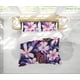 thumbnail image 2 of Funda nórdica púrpura con estampados florales | Juego de cama y funda de almohada con rosa, 2 of 2