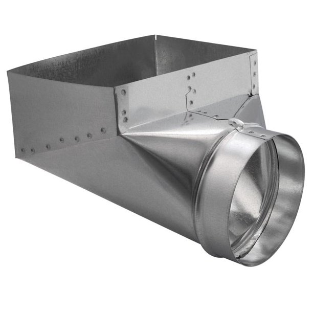 Bota Register Imperial de acero galvanizado plateado, 10 x 15 cm
