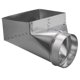 thumbnail image 1 of Bota Register Imperial de acero galvanizado plateado, 10 x 15 cm, 1 of 1