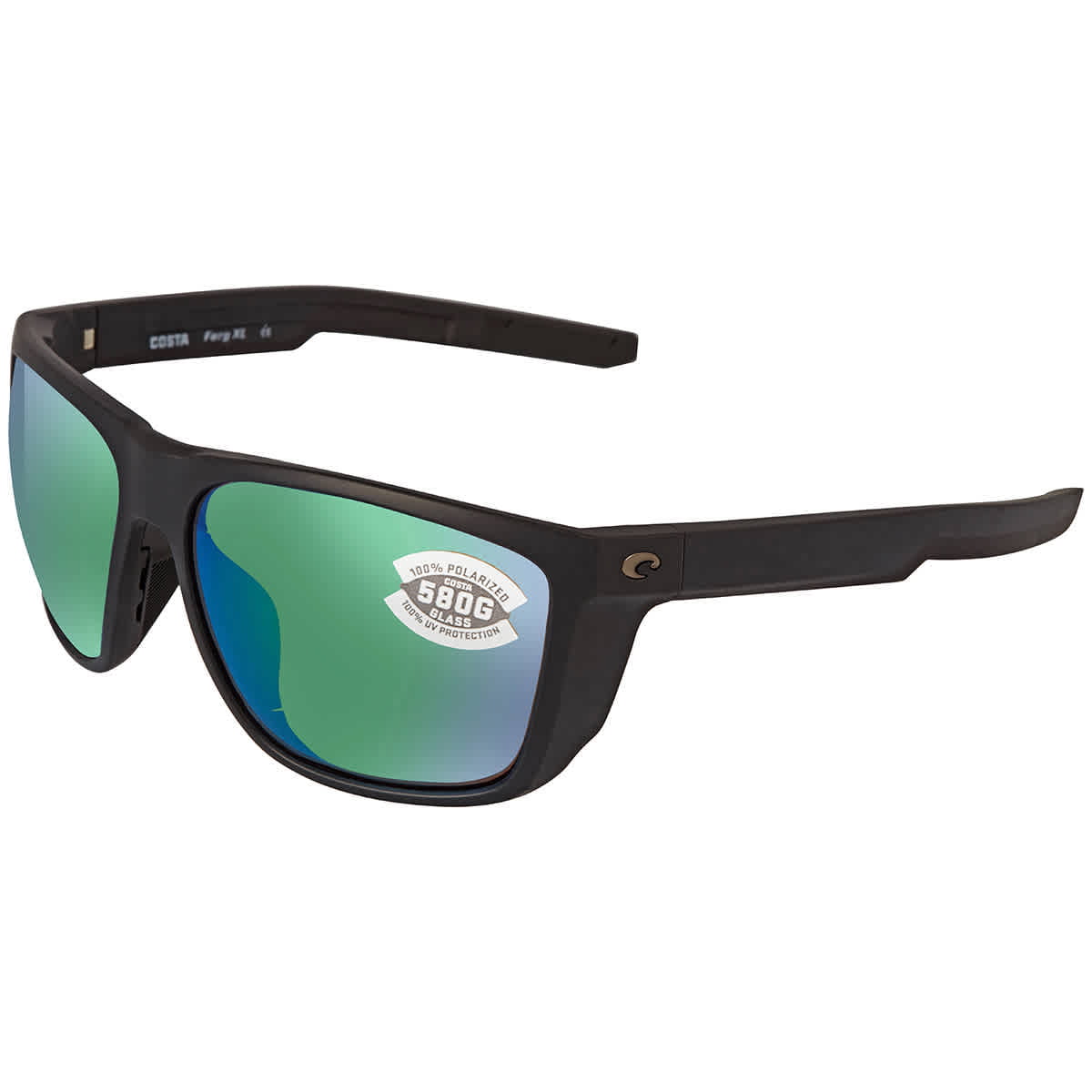 Costa Del Mar Ferg XL Grey Rectangular Men's Sunglasses 06S9012 