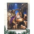 thumbnail image 2 of The Nativity LED Lighted Print Multi Warm, 2 of 6