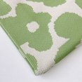 thumbnail image 2 of Bolsos Con Asa Superior Bolsos de mano para mujer, diseño de flores, bolso de muñeca tejido, gran capacidad para el trabajo (verde), 2 of 8