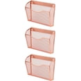 thumbnail image 1 of Magnetic Single Pocket Mesh Hanging File Organizer Vertical Wall Mounted Magazine File Holder Mount Basket Mail Paper Document Folder Organizing for Office Home and School, 1 of 7