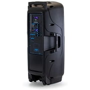 beFree Sound Double 10 Inch Subwoofer Portable Bluetooth Party PA Speaker