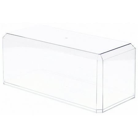 Pioneer Plastics 576C Clear Plastic Beveled Edge Display Case, 6" W x 7" D x 15.5" H (Mailer Box)