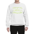 thumbnail image 3 of Wild Bobby, Green Senoritas Funny Cinco de Mayo Cinco De Mayo Unisex Crewneck Sweatshirt, White, 3X-Large, 3 of 5