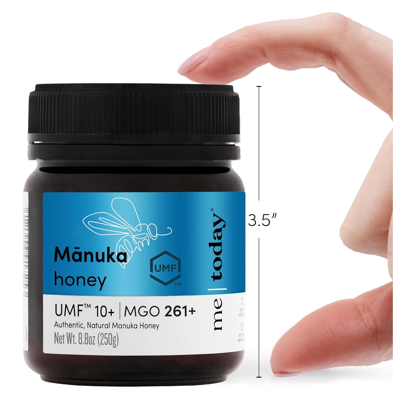 Me Today - Manuka Honey UMF 10+/MGO 261+ from New Zealand (8.8oz) Authentic, Raw & Unpasteurized