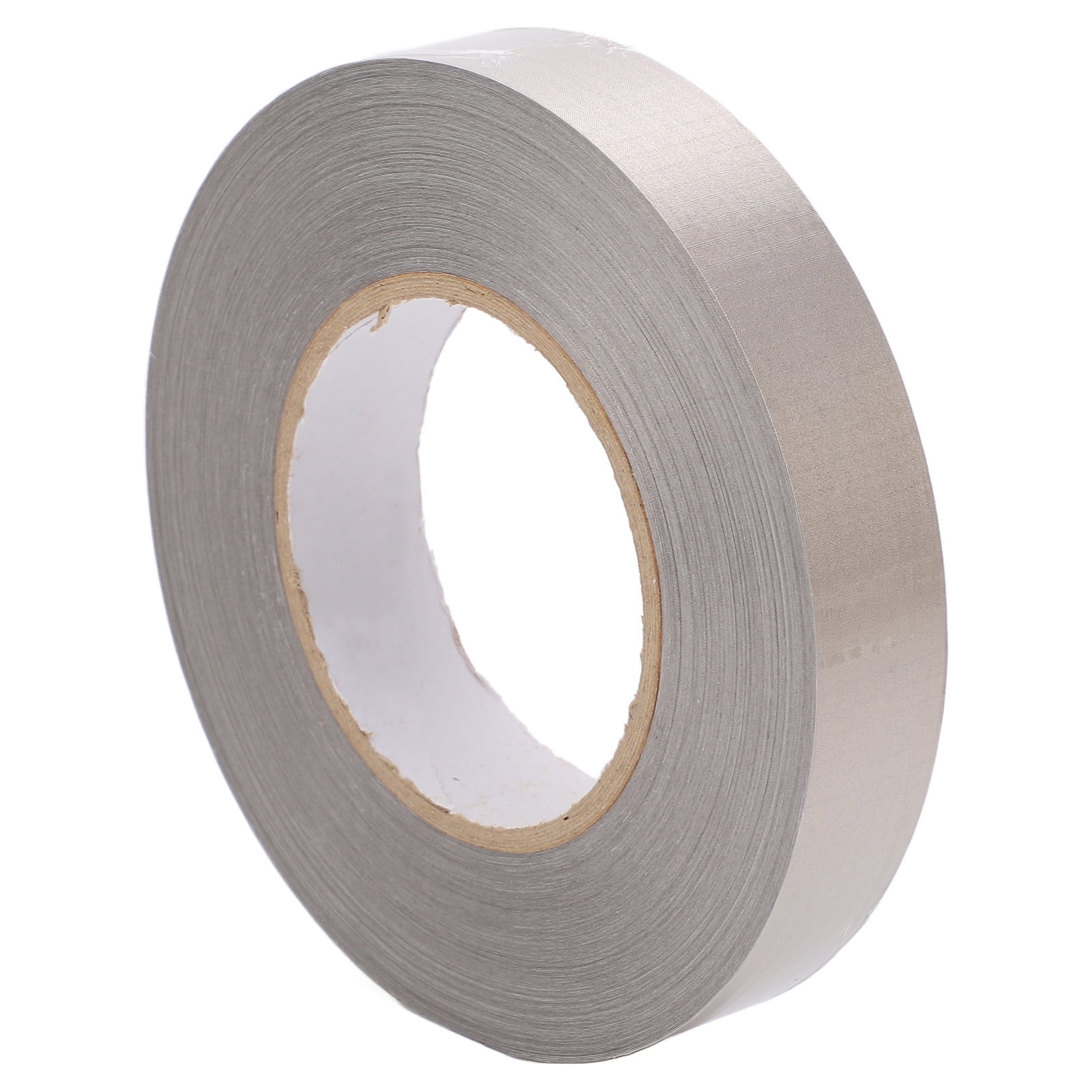 YAHHU Single Side Conductive Fabric Tape Anti Abrasion Tensile Resistance Tape for Grounding Signal Blocking Silver Gray, 1 Count