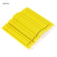 thumbnail image 5 of Lip Applicators Disposable, 100 PCS Disposable Micro Applicators Brush for Makeup and Personal Care (yellow,), 5 of 5