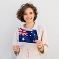 thumbnail image 5 of Australian Handheld Flag 5.5x8.2 Inch - 6 Pack, Mini Australia Stick Flags for Parades, Sports Events, and Decorations, 5 of 8