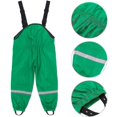 thumbnail image 1 of Peto de lluvia unisex para niños, pantalones de barro impermeables y resistentes al viento, 1 of 5