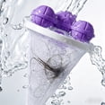 thumbnail image 1 of Ke1Clo Reusable Laundry Lint Filter Bag, Floating Hair Catcher Fine Mesh Net, Fluff Debris Collector for Washing Machine Cleaner, Purple, 1 of 6