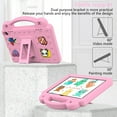 thumbnail image 6 of Kids Cover Case for Amazon Kindle Fire HD8 / HD8 Plus 2020/2022/2024, EVA Dropproof Handle Kids Friendly Rugged Lightweight Child Case for Amazon Kindle Fire HD8 / HD8 Plus 2020/2022/2024, Pink, 6 of 8