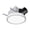 White, variant on Anzzi EF-AZ103WH 110 CFM 0.9 Sone Bluetooth Speaker Ceiling Mount Bathroom Exhaust Fan with LED Light, White