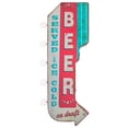 thumbnail image 6 of Beer Served Ice Cold on Draft Vintage LED Sign, 6 of 6