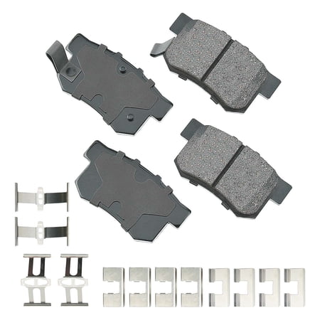 Akebono PRO-ACT Ultra-Premium Brake Pad Set  Ceramic w/ Hardware