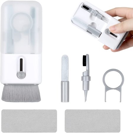 OFOCASE Keyboard Cleaner Kit 6-in-1 Portable Electronics Cleaning Brush Kit for Computer Cell Phone Earphone PC Monitor