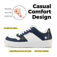 thumbnail image 5 of FitVille-Zapatillas planas anchas para hombre, zapatos informales ligeros y transpirables para caminar con pies hinchados, vulcanizados para gimnasio, 5 of 5