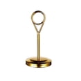 thumbnail image 4 of Support de Numéros de Table en Acier Inoxydable Support de Panneau Support Photo de Table de Mariage pour Hôtel Doré 10 cm, 4 of 9