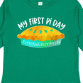 thumbnail image 4 of Inktastic My 1st Pi Day Blue Green Pie Pan Pun Boys or Girls Long Sleeve Toddler T-Shirt, 4 of 5