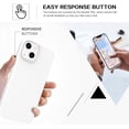thumbnail image 5 of iPhone 13 Case, Phone Case iPhone 13,Slim Fit Liquid Silicone Soft Gel Rubber Lightweight Microfiber Lining Shockproof Anti-Scratch Protective Phone Cover for iPhone 13 6.1'' 2021, White, 5 of 17