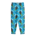 thumbnail image 4 of HUANBAI Costumes des Années 80 pour Hommes Pantalons de Jogging Pantalons Décontractés Pantalons de Course avec Cordon Tenue des Années 90 pour Hommes, 4 of 5