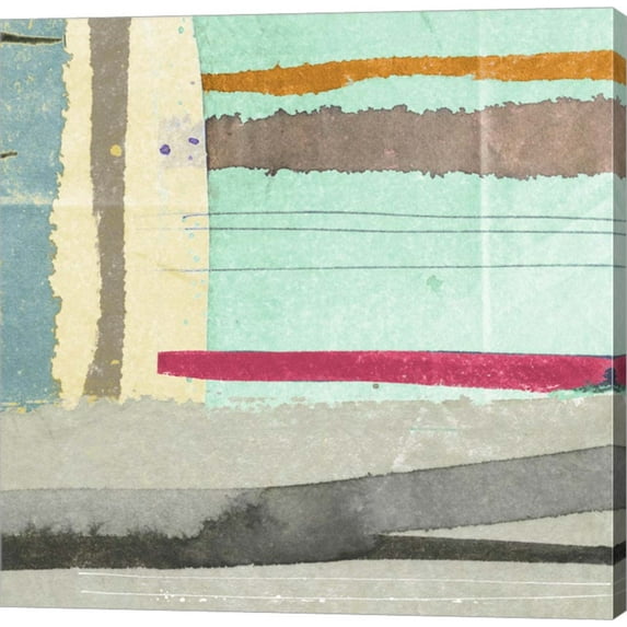 Straight Away II by Viola Bertel, Canvas Wall Art, 24W x 24H