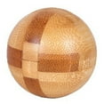 thumbnail image 2 of AYYUFE Wooden Kongming Lock Brain Teaser Puzzle Children Educational Game Toy, 2 of 8
