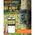 thumbnail image 2 of CAMPARK Trail Camera 4K 42MP Game Hunting Camera with Night Vision Waterproof Motion Activated Trail Cam with SD Card, 2 of 7