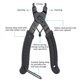 thumbnail image 2 of Alicates para eslabones de bicicleta + herramienta divisora ​​de cadena + comprobador de cadena + 3 pares de eslabones perdidos para bicicleta, abridor de eslabones para bicicleta, cortador, 2 of 5