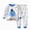 H01-Blue, variant on TOWED22 Toddler Baby Boy Football Outfits 6 12 18 24 Months 2T 3T 4T 5T 6T Clothes Game Day Sweatshirt   Pants Waffle Set Fall Size:6-12 M,Color:Blue
