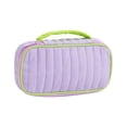 thumbnail image 2 of Bolsa de maquillaje portátil Bolsa con cremallera Bolsa de cosméticos con Violeta, 2 of 5