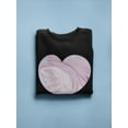 thumbnail image 3 of Watercolor Heart Sweatshirt Men -Smartprints Designs, Male Large, 3 of 4