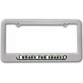 thumbnail image 1 of I Brake For Snakes License Plate Frame, 1 of 1