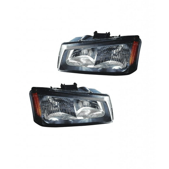 For Chevy Silverado 1500/2500/3500 Classic Headlight Assembly 2007 Pair Driver and Passenger Side For GM2502257 | 10396913