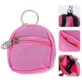 thumbnail image 4 of （Light Brown）Doll Bag Backpack Doll Miniatures Play Set Little Shoulder Bag Dolls Pretend Toy, 4 of 4