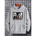 thumbnail image 4 of Sudadera Con Capucha Con Estampado De Película De Terror De Halloween Con Bolsillo De Canguro Para Hombres Para Primavera Y Otoño, Como Regalo, 4 of 4