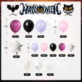 thumbnail image 2 of Juego de guirnaldas de globos para Halloween ya preparado con forma de murciélago araña y calabaza, 2 of 8