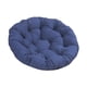 thumbnail image 5 of Cojín redondo acolchado para silla de 50 cm (solo cojín) con cesta colgante transpirable Azul oscuro, 5 of 9