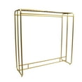 thumbnail image 3 of TFCFL Gold Clothing Rack Retail Metal Garment Rack With Top Shelf Dual-bar Clothes Hanging Rod, 3 of 12