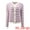 Purple, variant on DARING DIVA Women's Striped Knit Long Sleeve Button Down Cardigan S Black