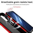 thumbnail image 3 of Estuche GANGXUN para Samsung Galaxy A24 5G, soporte giratorio 360°, estilo mecánico y magnético, 3 of 5