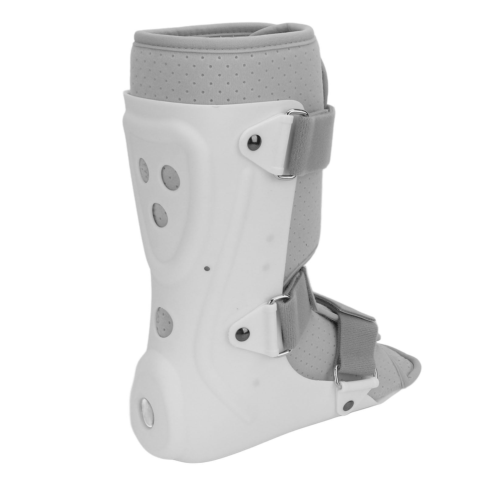Nieyigj Sprained Ankle Brace Breathable Adjustable Foot Splint Support for Right Foot L 12 inches / 31 cm