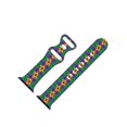 thumbnail image 3 of Bacdoilq Mardi Gras Correa De Reloj Máscaras De Mascarada Decoraciones De Fiesta Correa De Reloj Inteligente Navideña Compatible Con Reloj 38 Mm 40 Mm 41 Mm Correa De Silicona Suave Reemplazo Para La, 3 of 4