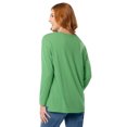 thumbnail image 4 of Way To Celebrate Women's St. Patrick's Day Long Sleeve Graphic T-Shirt, Sizes S-XXXL, 4 of 9