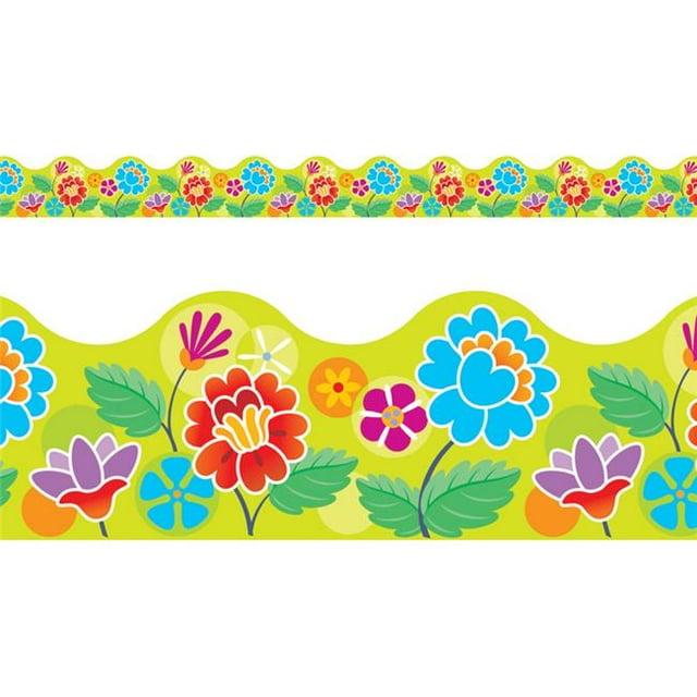 Trend Entreprises T-92362-6 Jardin Floral Coupe-Bordures Formidables - Pack de 6