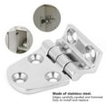 thumbnail image 3 of Stainless Steel Hinges, Thicken Stainless Steel Locking Hinges Locking Hinge 316 Hinge Hardware Accessory for Home Cabinet Installation, 3 of 7